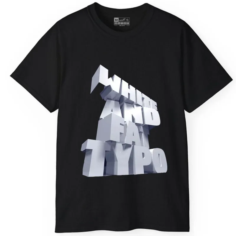 تیشرت آستین کوتاه مردانه مدل کلمه انگلیسی کد 937