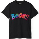 تی شرت آستین کوتاه مردانه پاد آفرین مدل کلمه انگلیسی کد 87 طرح چاپ مقاوم