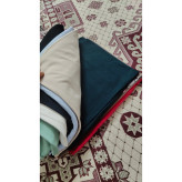 تیشرت باکسی نخ پنبه زنانه و دخترانه اسپرت قد 65 سانت
