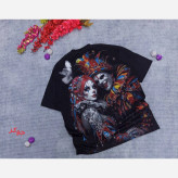 تیشرت باکسی اسپرت سوپر نخ پنبه28 پشت چاپ