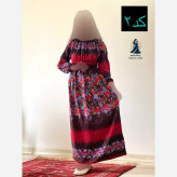 ساحلی نخی خارجی خنک و تابستانه طرح ستاره فری سایز