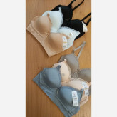 سوتین اسفنجی کمر گنی بدون فنر وارداتی تنخور عالی