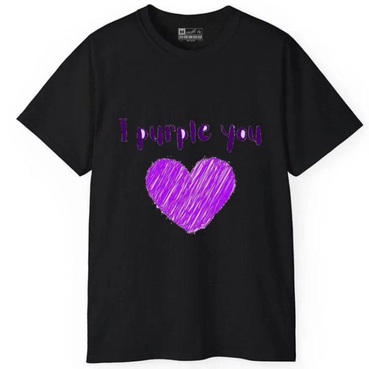 تی شرت آستین بلند مردانه پاد آفرین مدل قلب