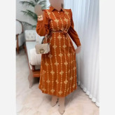 پیراهن طلاکوب ستاره جنس اسکادا سایز 38 تا 48