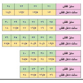کفش اسپرت مردانه آدیداس سه خط مشکی آبی سایز 41 تا 44 مناسب پیاده روی باشگاه طبیعت گردی و ورزش