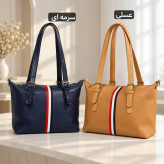 کیف زنانه روزمره چرم مصنوعی ابعاد 37 در 25 سانتیمتر